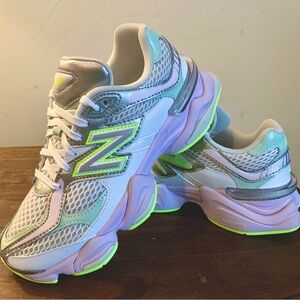 SOLD- New Balance 9060 White/Gray/Lavender Champs Exclusive